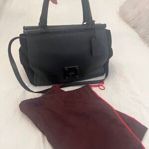 COACH - Black Smooth Leather Women's Handbags